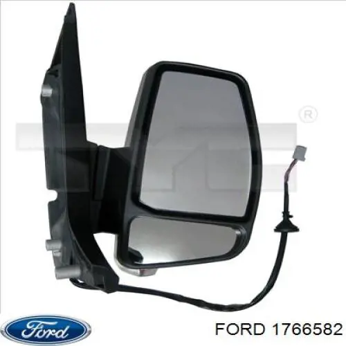 1766582 Ford cristal de espejo retrovisor exterior izquierdo