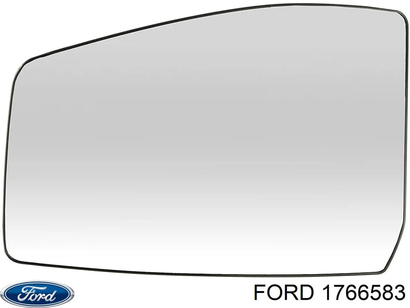 1766583 Ford cristal de espejo retrovisor exterior derecho