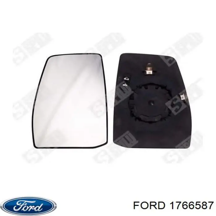 1766587 Ford Cristal de espejo retrovisor exterior izquierdo