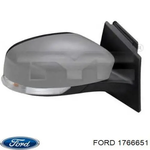 1766651 Ford espejo retrovisor izquierdo
