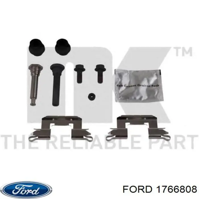 1766808 Ford pinza de freno delantera derecha