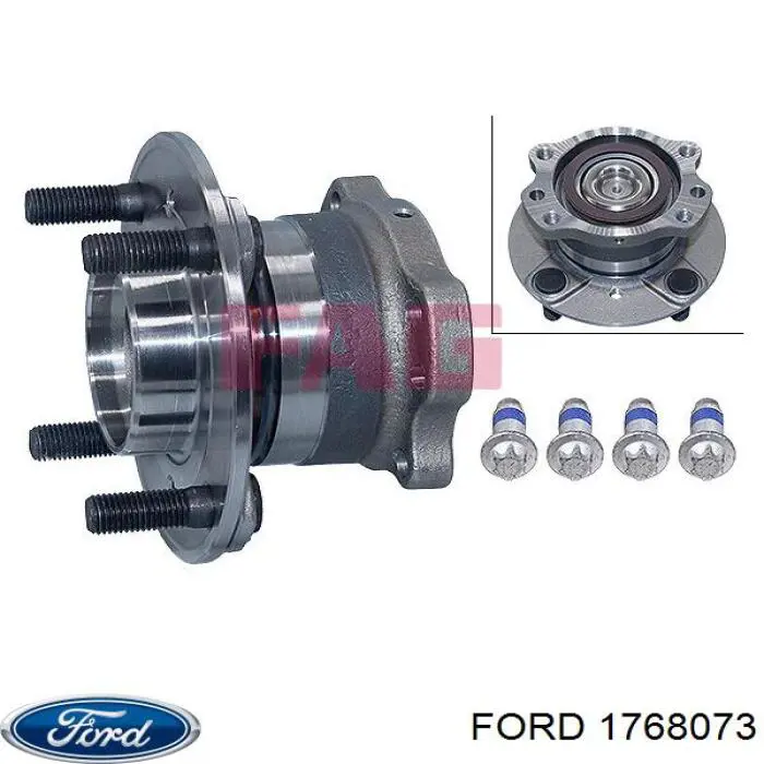 Comprar 1768073 Ford Cubo de rueda, Eje trasero