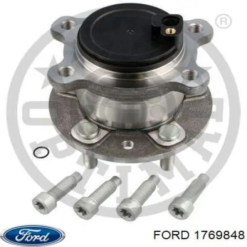Cubo de rueda trasero 1769848 Ford