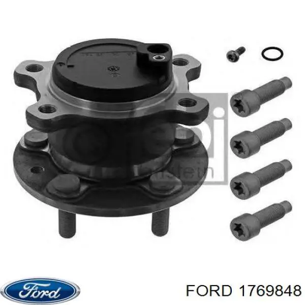 1769848 Ford Buje de rueda trasero