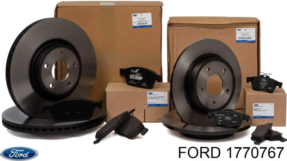 Disco de freno 1770767 Ford