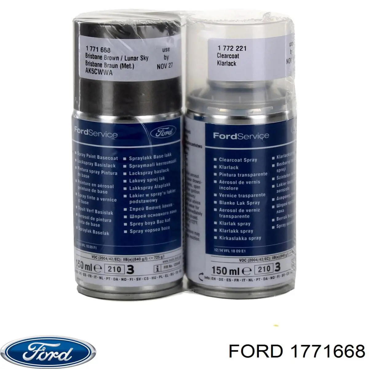 1771668 Ford reparacion automatica de esmalte