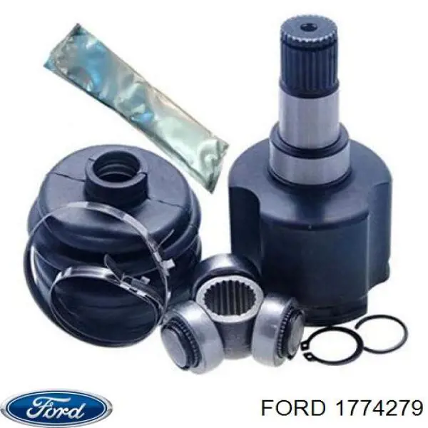 1774279 Ford árbol de transmisión delantero izquierdo