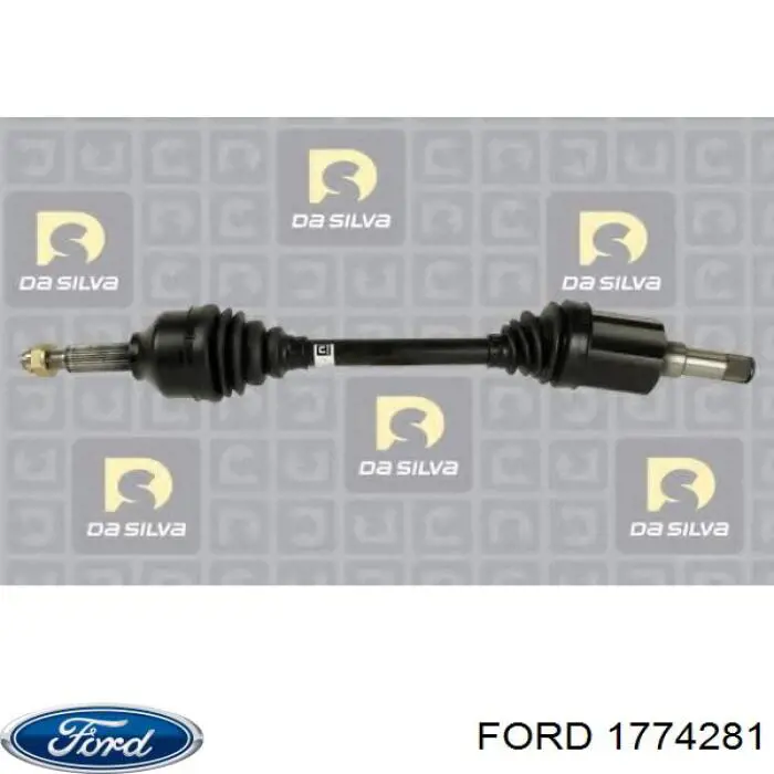 2712147 Ford Semieje delantero izquierdo