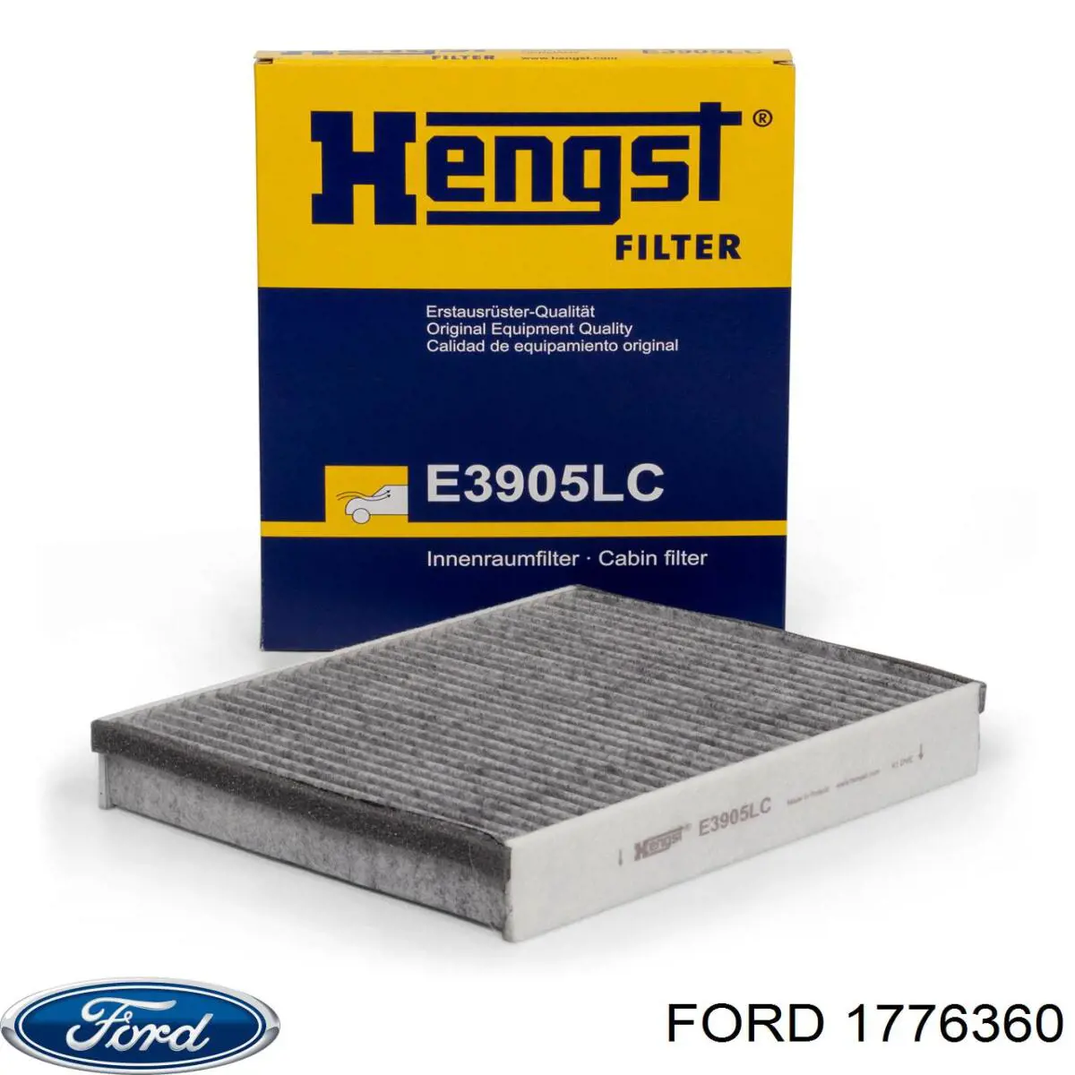 Filtro de cabina Ford 1776360 precio, desde 12,16 EUR