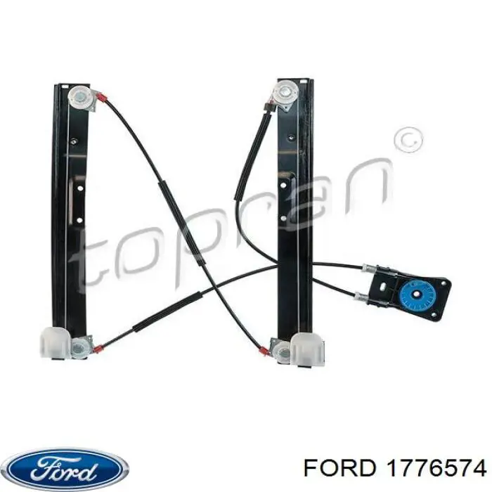 1776574 Ford mecanismo de elevalunas, puerta delantera izquierda