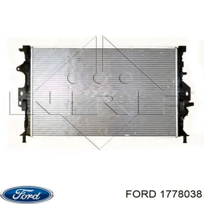 1778038 Ford radiador