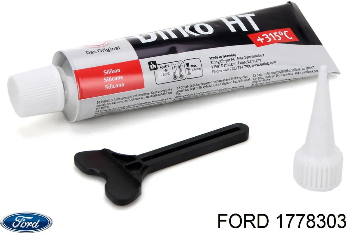 Sellador de motor resistente al calor 4098389 Ford