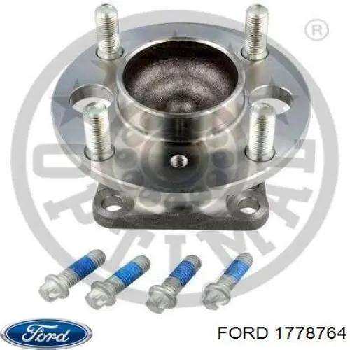 Cubo de rueda trasero Ford Fiesta CB1