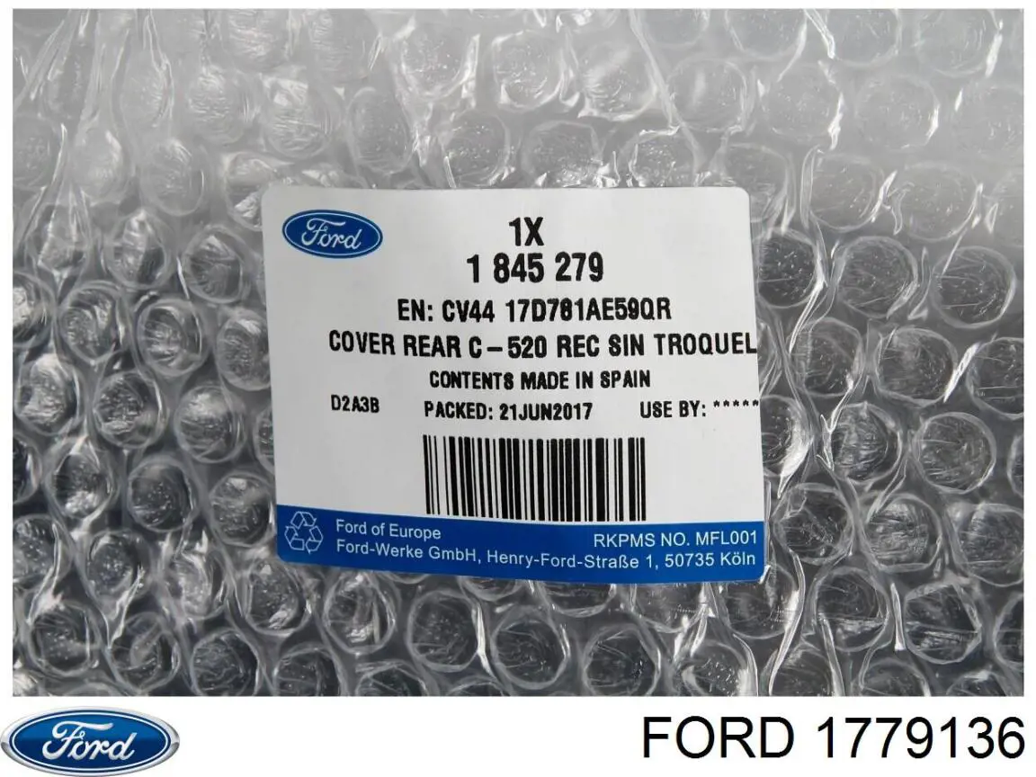 Parachoques delantero Ford 1779136 precio, desde 161,57 EUR