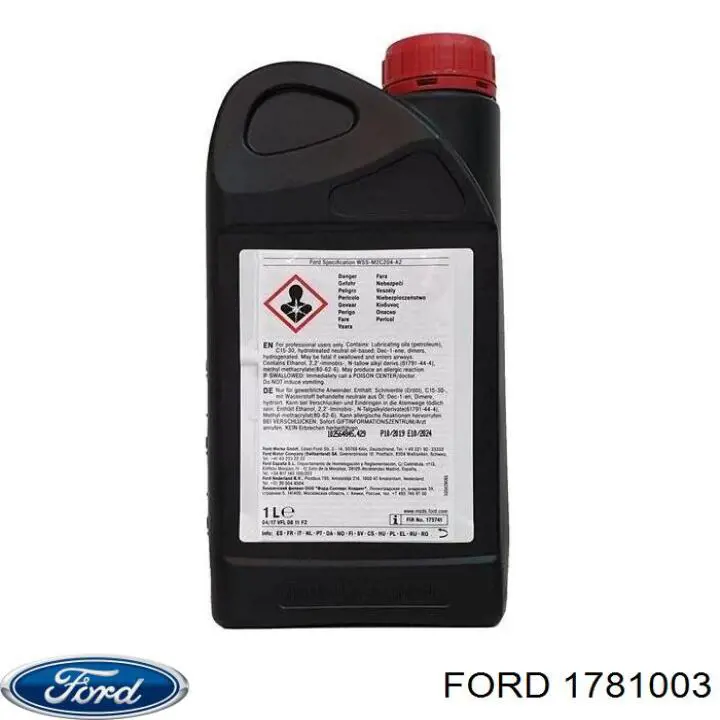Aceite de dirección hidráulica Ford 1781003 precio, desde 12,37 EUR