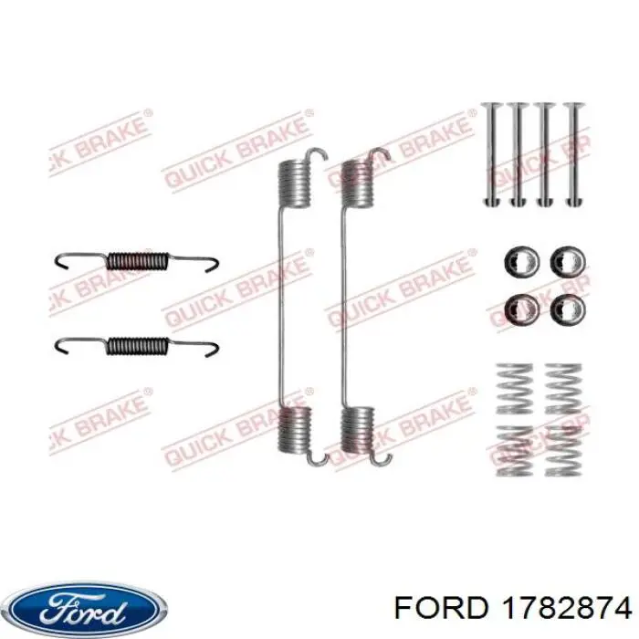 Comprar 2173521 Ford Juego de zapatas de frenos, freno de estacionamiento