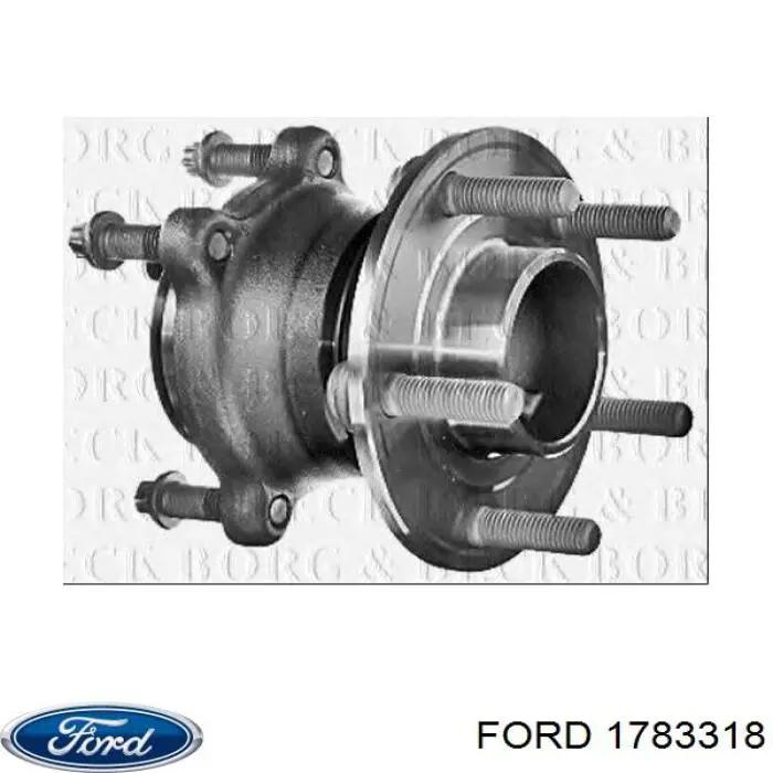 Comprar 1783318 Ford Cubo de rueda, Eje trasero