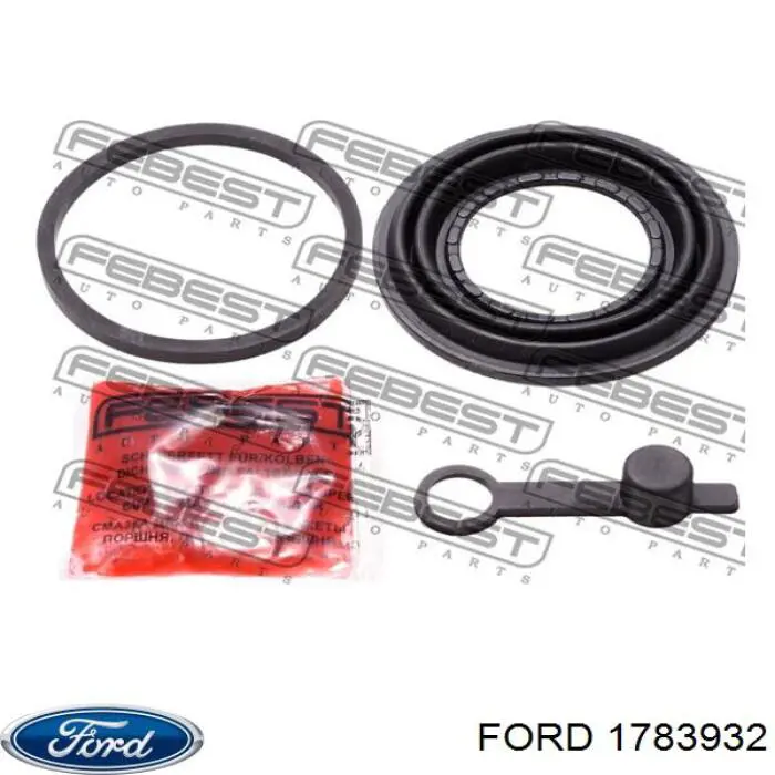 BK312B302AA Ford pinza de freno delantera izquierda