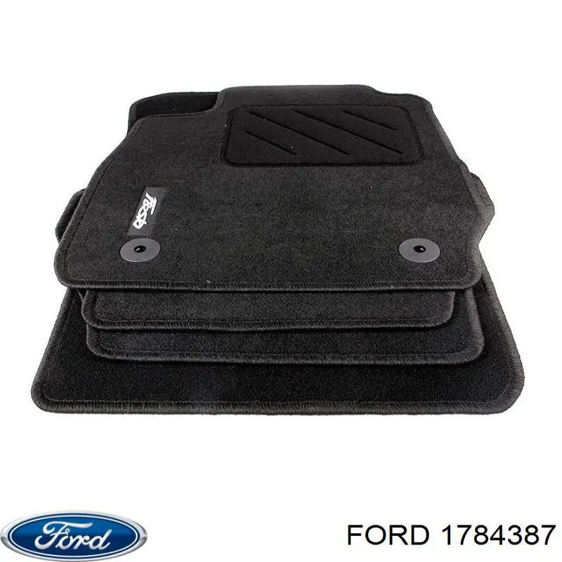 1784387 Ford juego de esteras, delanteras + traseras