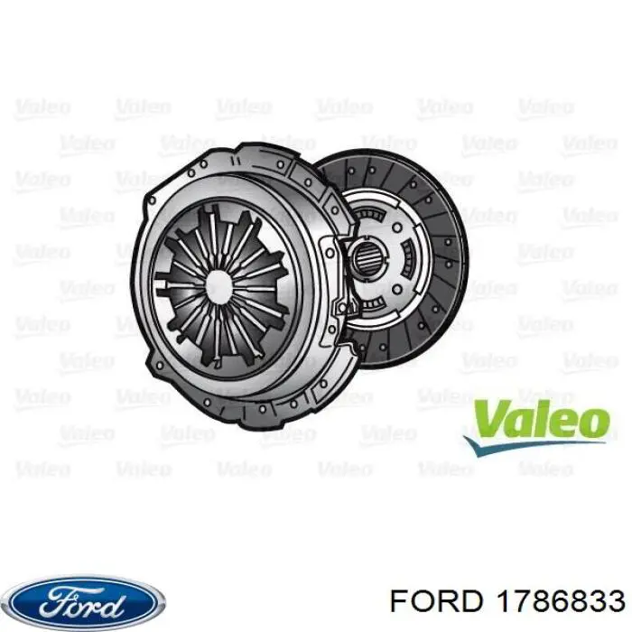 Mecanismo de embrague Ford 1786833 precio, desde 130,76 EUR