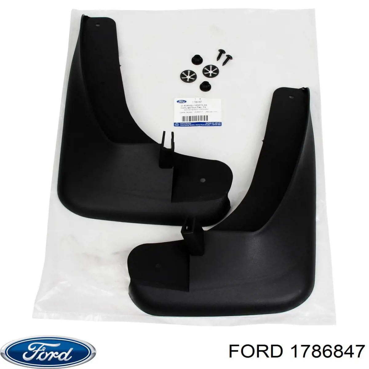 1786847 Ford juego de faldillas guardabarro delanteros