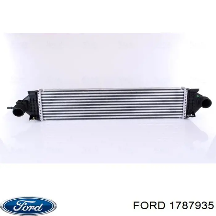 1787935 Ford radiador de aire de admisión