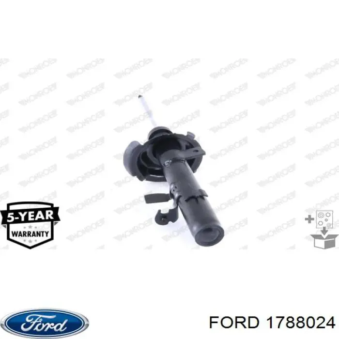 Amortiguador delantero derecho 1801177 Ford