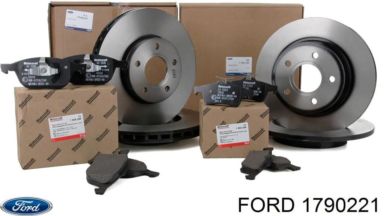 Freno de disco delantero Ford Focus 3 CB8