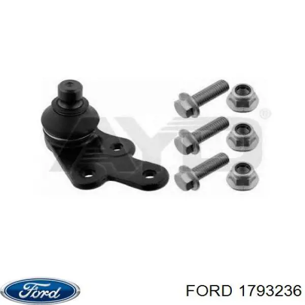 Brazo inferior derecho de la suspensión delantera Ford 1793236 precio, desde 87,69 EUR
