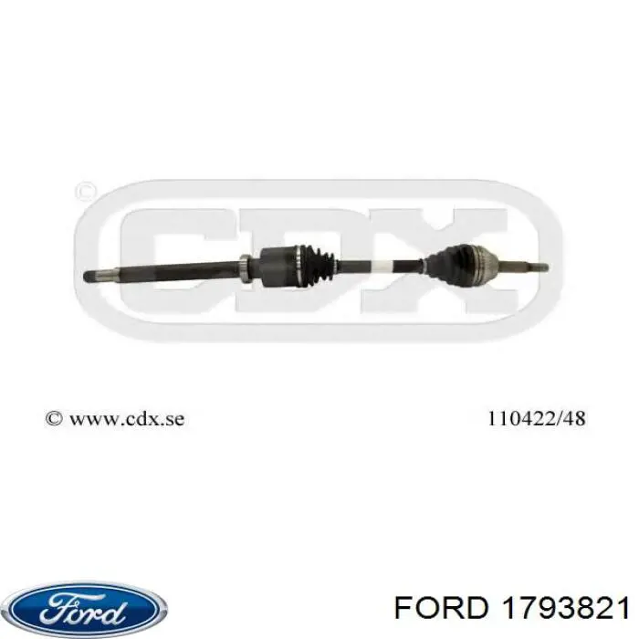 Comprar 1793821 Ford Semieje delantero derecho
