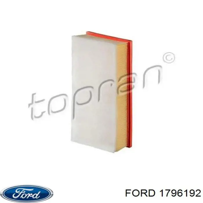 1796192 Ford espejo retrovisor izquierdo