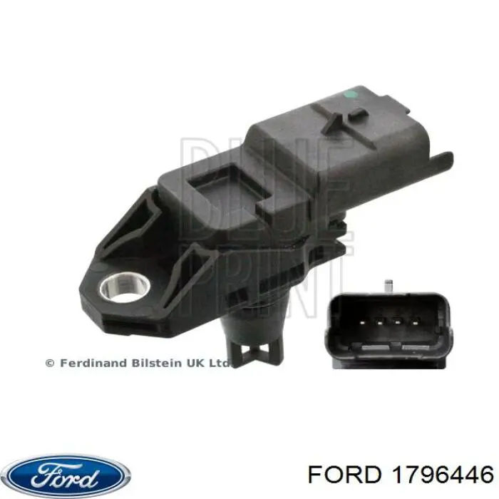 1796446 Ford sensor de presion del colector de admision