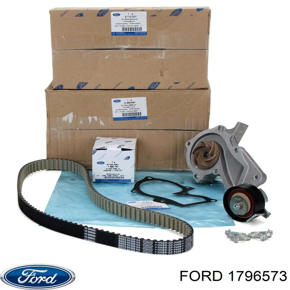 Rueda dentada del árbol de levas de admisión 1796573 Ford
