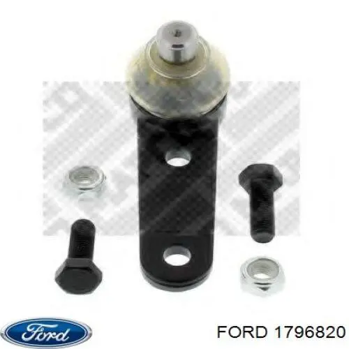 1796820 Ford barra oscilante, suspensión de ruedas delantera, inferior derecha