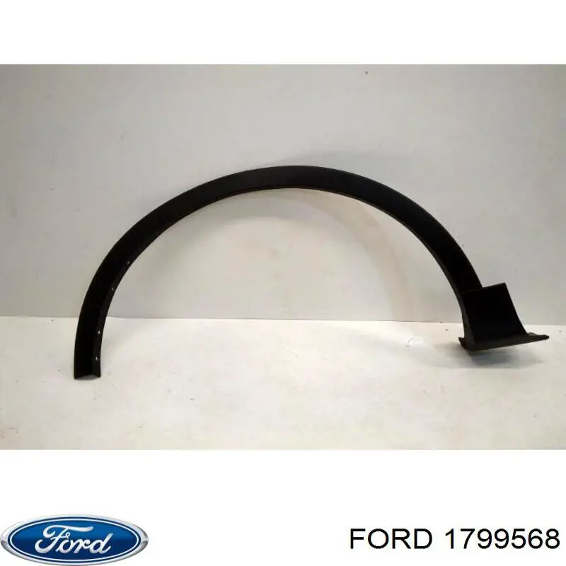 1784040 Ford ensanchamiento, guardabarros delantero izquierdo