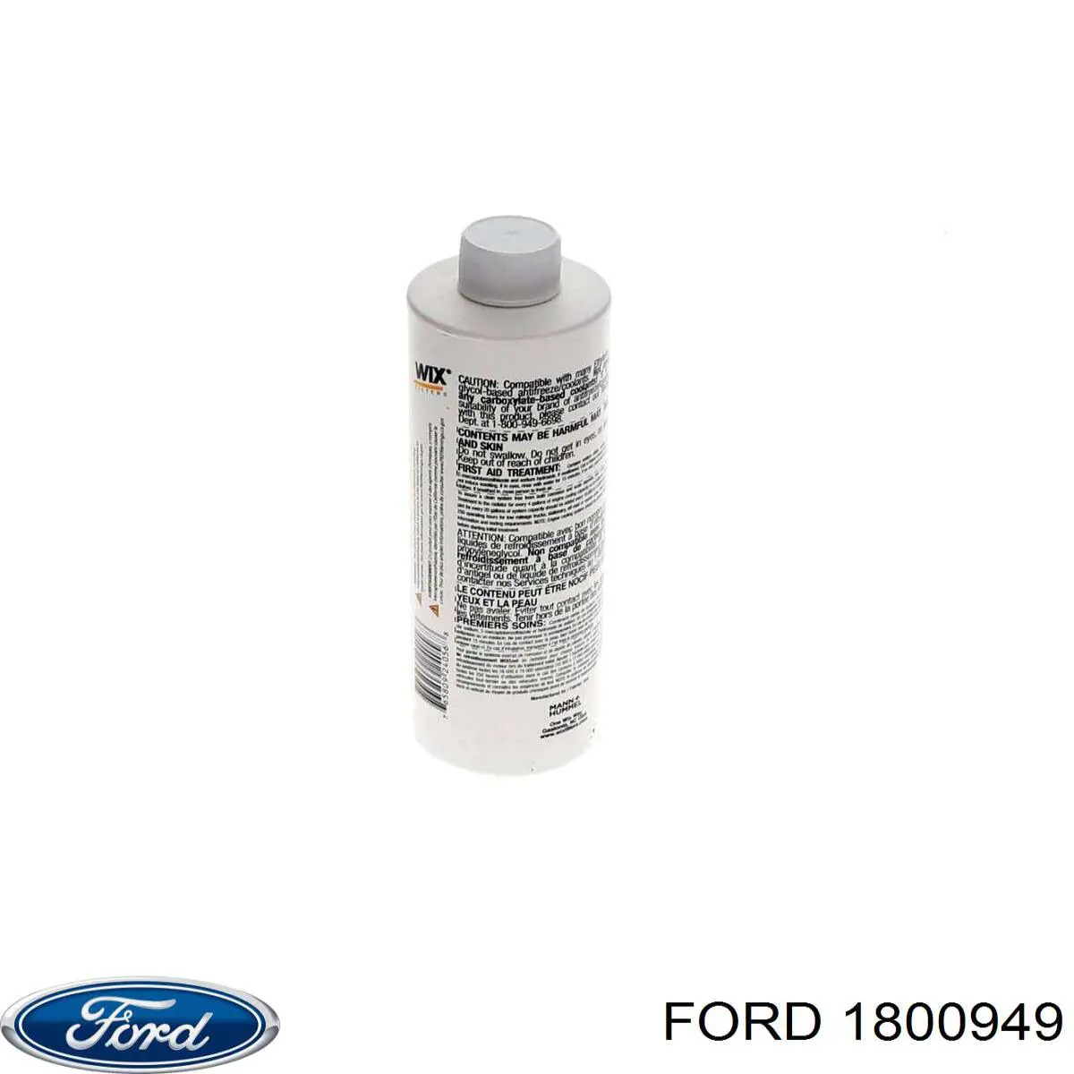 Comprar 1800949 Ford Carcasa del tubo de llenado del tanque de combustible