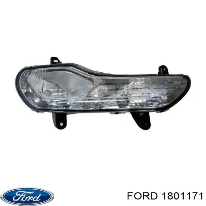 1847727 Ford faro antiniebla izquierdo