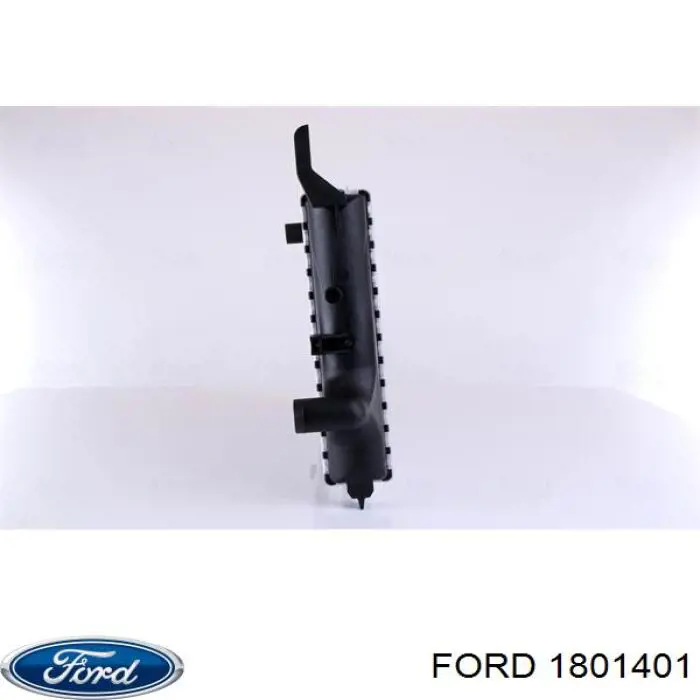 C1BBB21410AA Ford luna de puerta delantera derecha