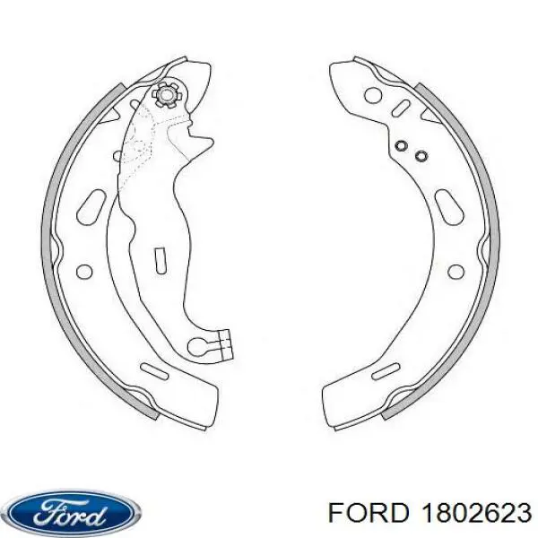 Comprar 1802623 Ford Zapatas de freno