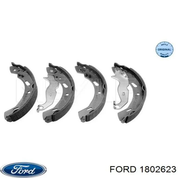 1802623 Ford Zapatas de freno de tambor traseras