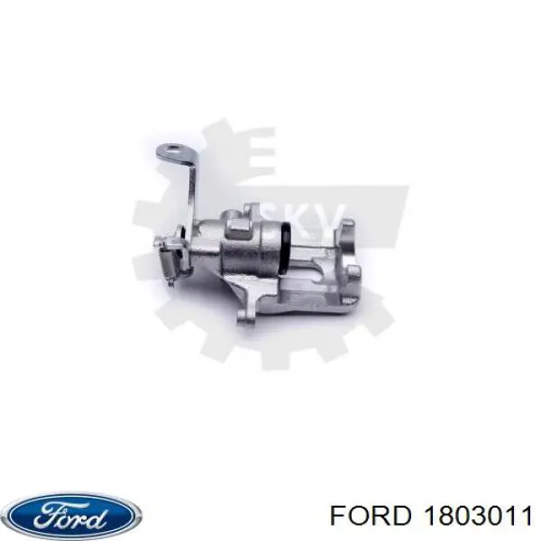 1803011 Ford pinza de freno trasera izquierda