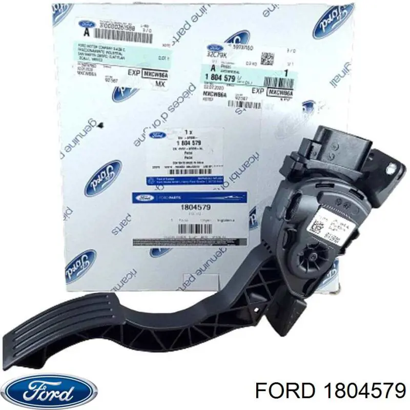 1318553 Ford pedal de acelerador