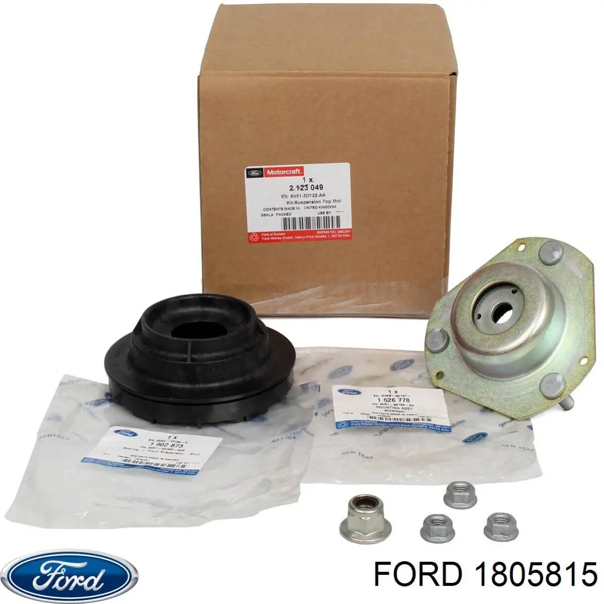 1805815 Ford Silentblock del puente trasero
