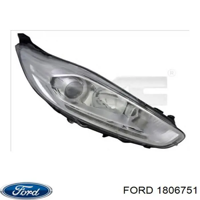 1806751 Ford faro izquierdo