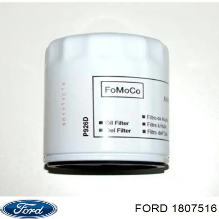 1807516 Ford filtro de aceite
