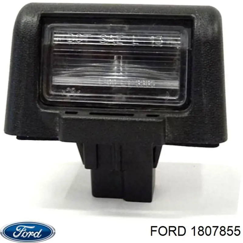 1807855 Ford Luz de matricula