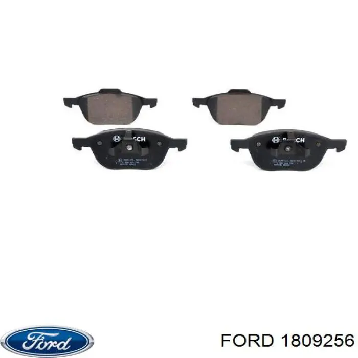 Pastillas de freno 1809256 Ford