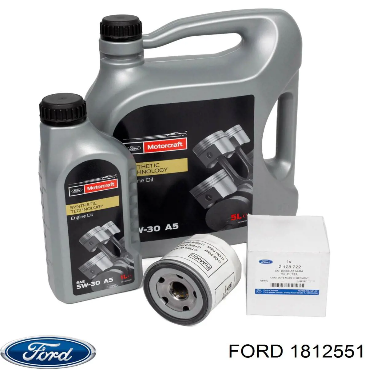 1812551 Ford Filtro aceite