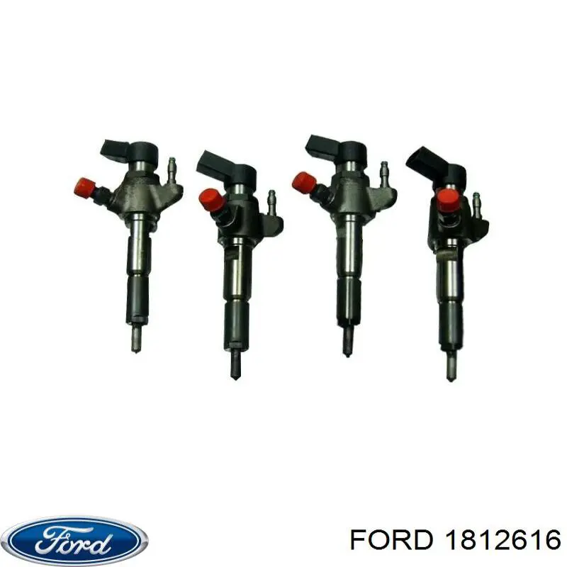 1812616 Ford inyector de combustible