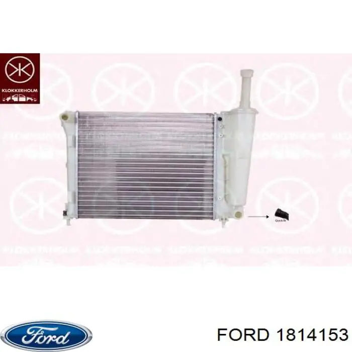 Água radiador Ford 1814153 precio, desde 66,20 EUR